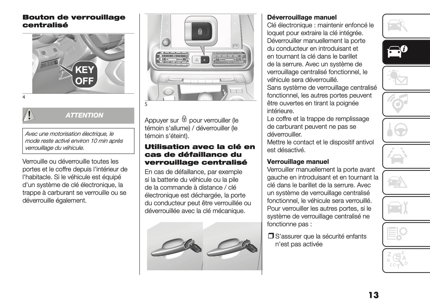 2026 Fiat Doblò Owner's Manual | French