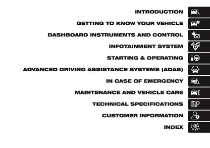 2025 Fiat Doblò Owner's Manual | English