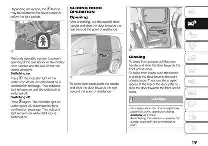2025 Fiat Doblò Owner's Manual | English