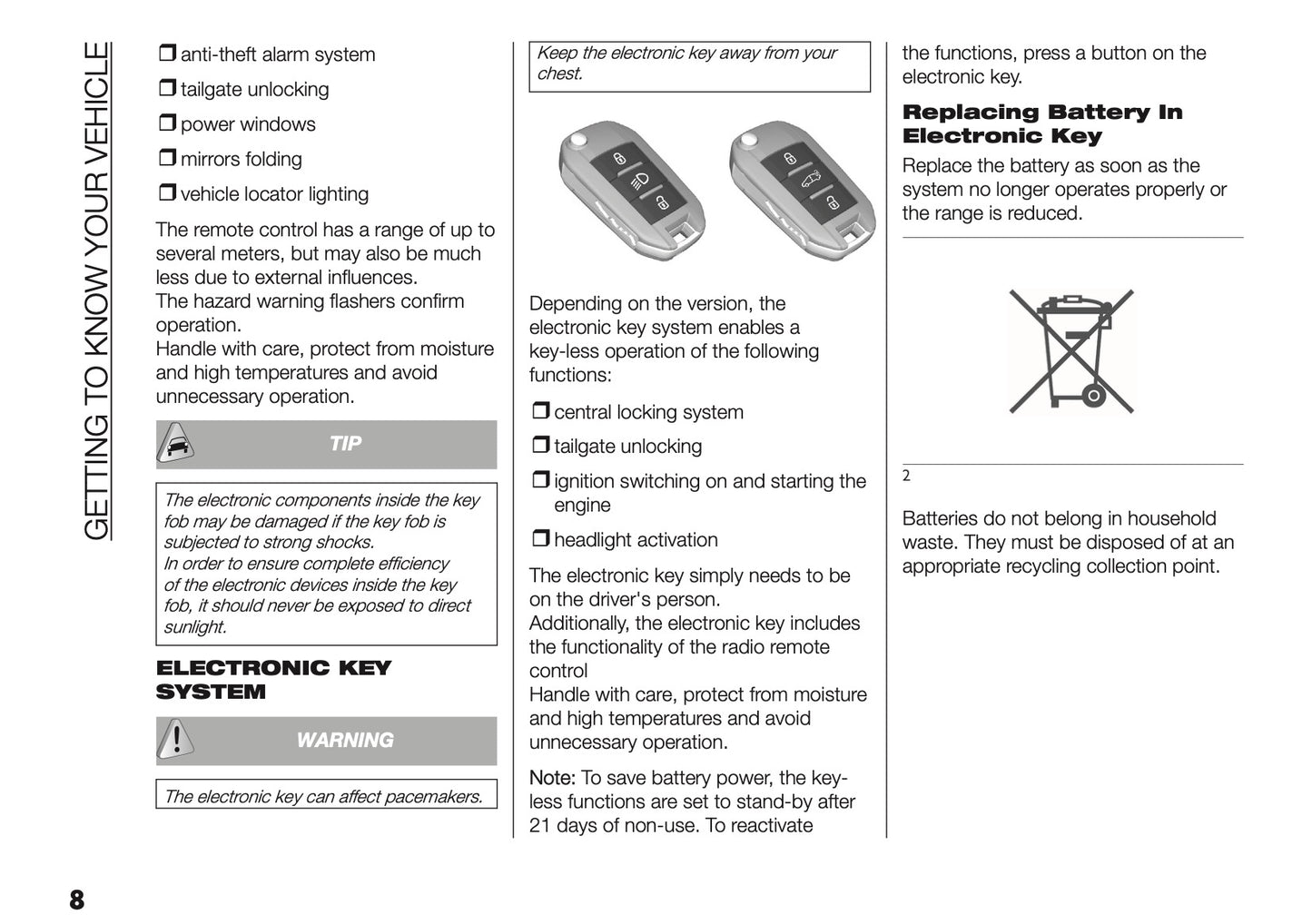 2025 Fiat Doblò Owner's Manual | English