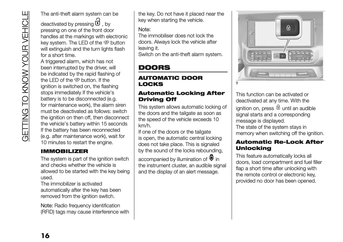 2026 Fiat Doblo Owner's Manual | English