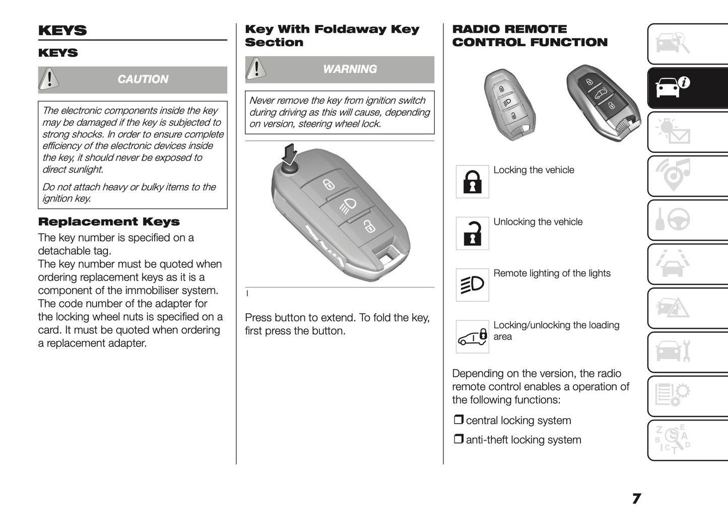 2026 Fiat Doblo Owner's Manual | English