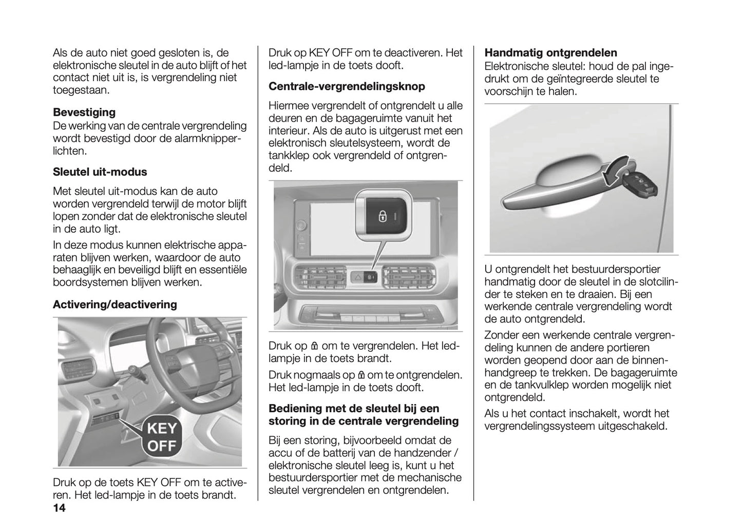 2023-2025 Fiat Doblo Gebruikershandleiding | Nederlands