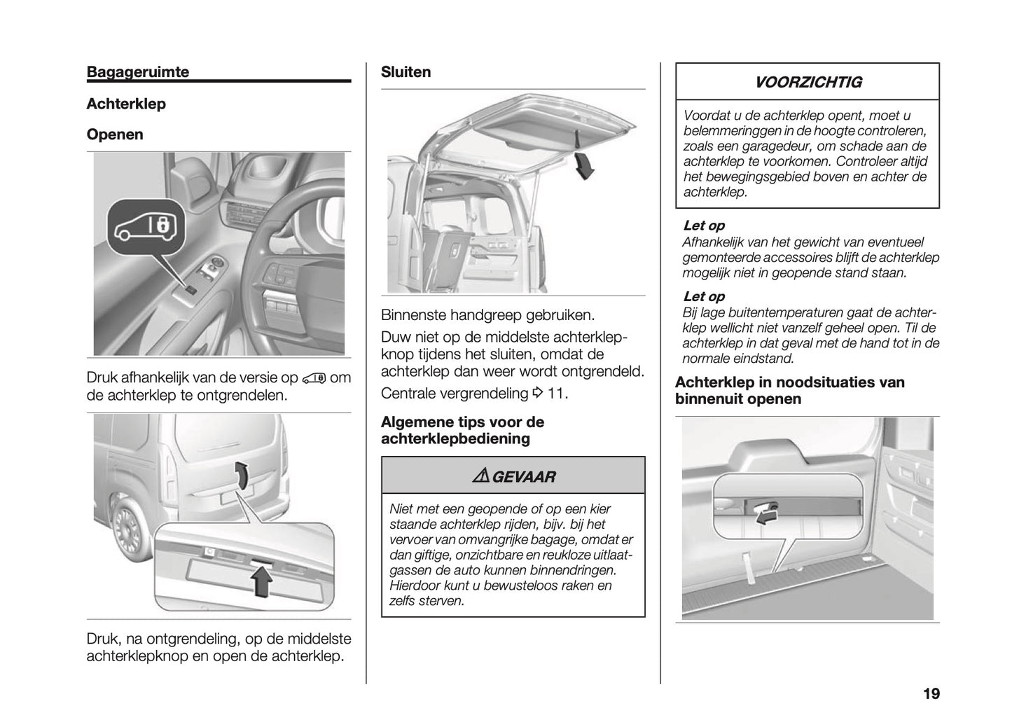 2023-2025 Fiat Doblo Gebruikershandleiding | Nederlands