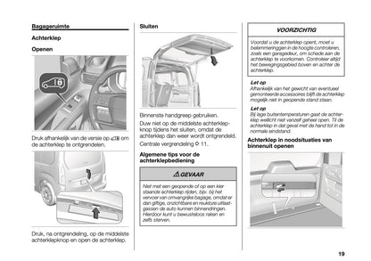 2023-2025 Fiat Doblo Gebruikershandleiding | Nederlands