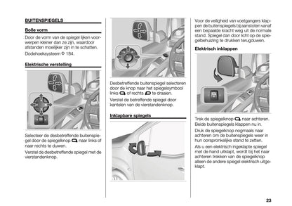 2023-2025 Fiat Doblo Gebruikershandleiding | Nederlands