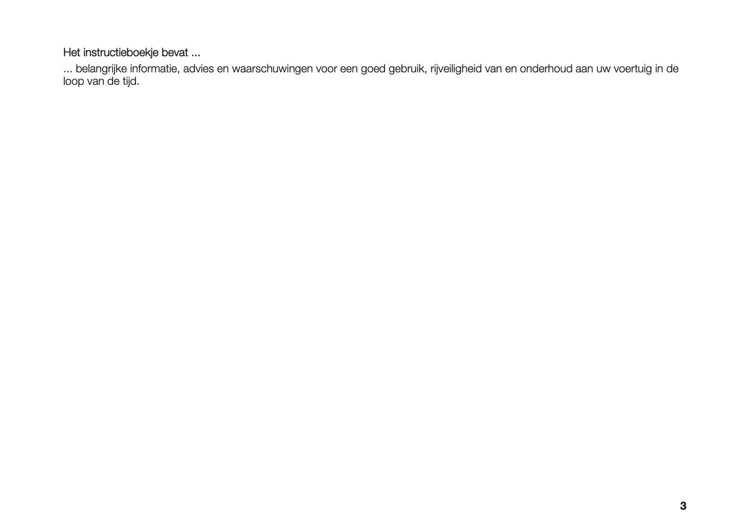 2023-2025 Fiat Doblo Gebruikershandleiding | Nederlands