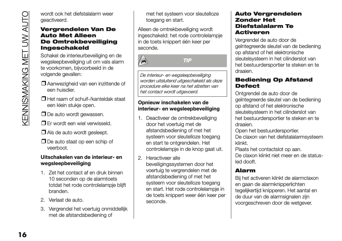 2025 Fiat Doblo Owner's Manual | Dutch