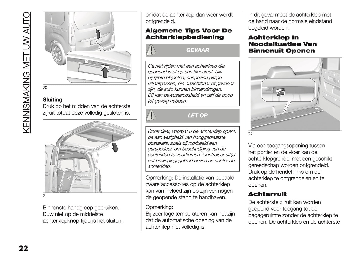 2025 Fiat Doblo Owner's Manual | Dutch