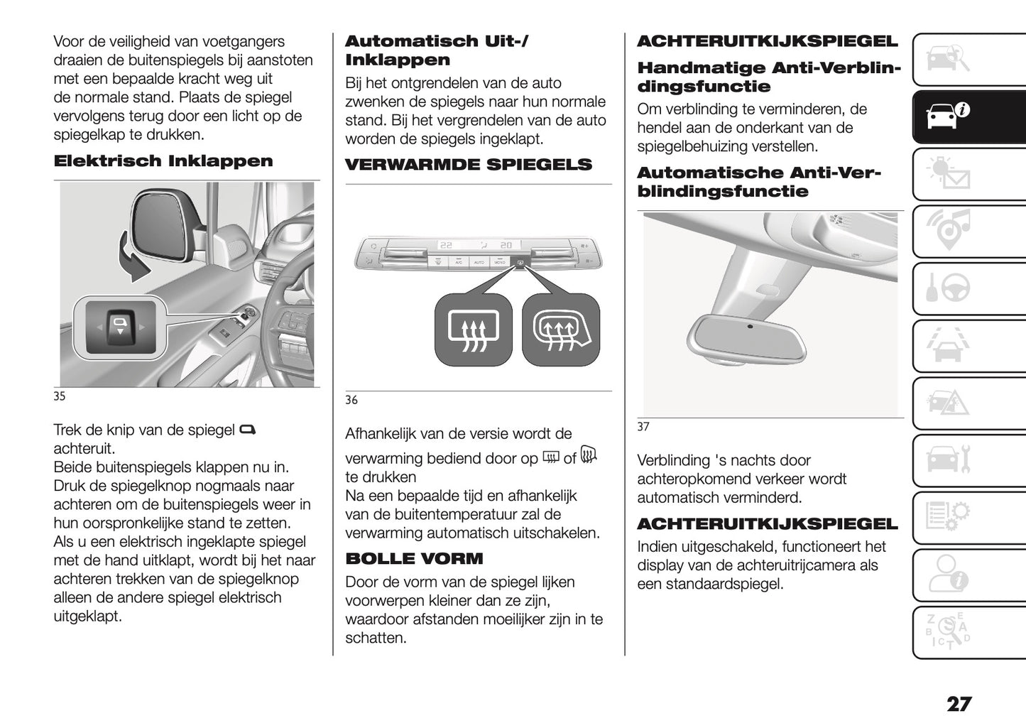 2025 Fiat Doblo Owner's Manual | Dutch