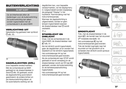 2019-2020 Fiat Ducato Camper Gebruikershandleiding | Nederlands