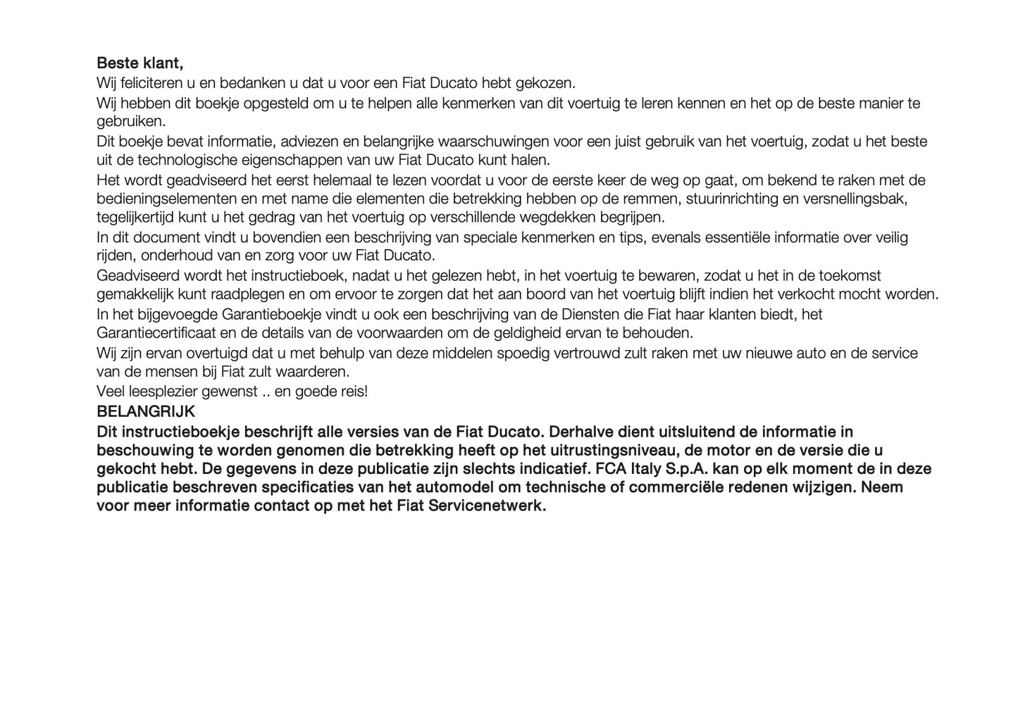 2019-2020 Fiat Ducato Camper Gebruikershandleiding | Nederlands