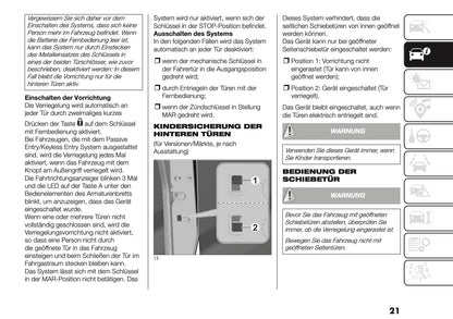2025-2026 Fiat Ducato Owner's Manual | German