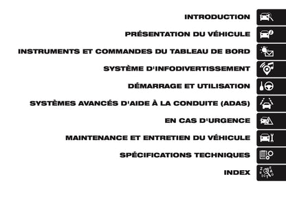 2025-2026 Fiat Ducato Manuel du propriétaire | Français