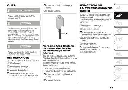 2025-2026 Fiat Ducato Manuel du propriétaire | Français