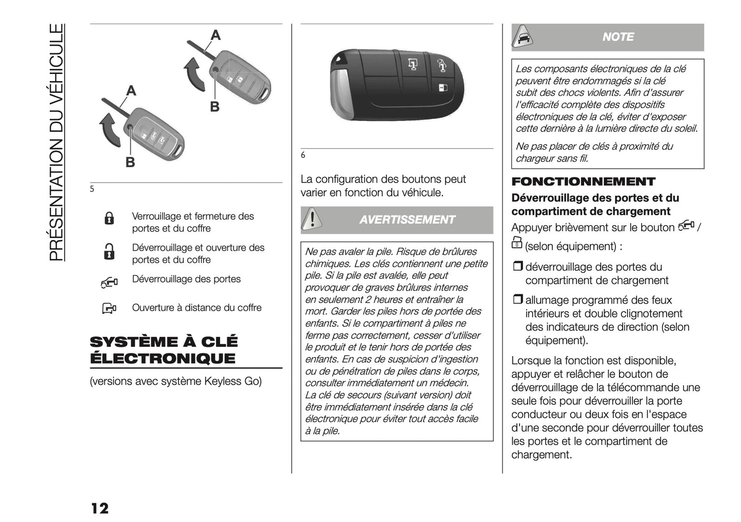 2025-2026 Fiat Ducato Manuel du propriétaire | Français
