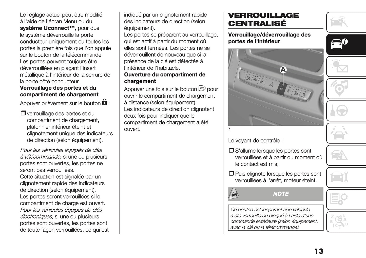 2025-2026 Fiat Ducato Manuel du propriétaire | Français