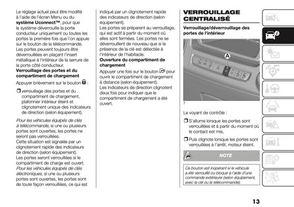2025-2026 Fiat Ducato Manuel du propriétaire | Français