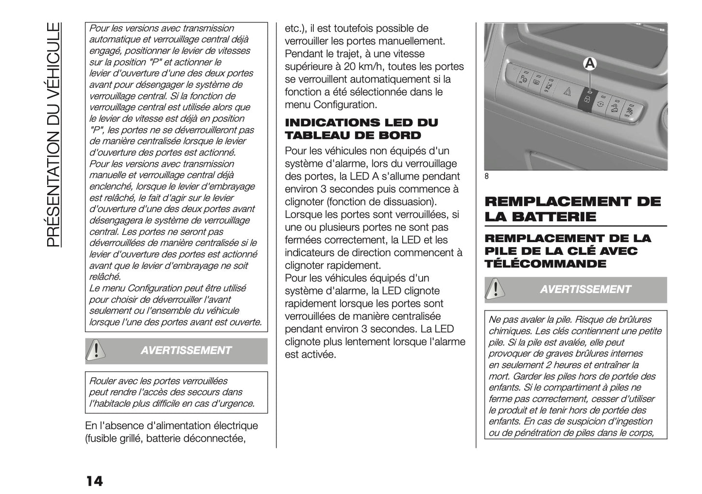 2025-2026 Fiat Ducato Manuel du propriétaire | Français