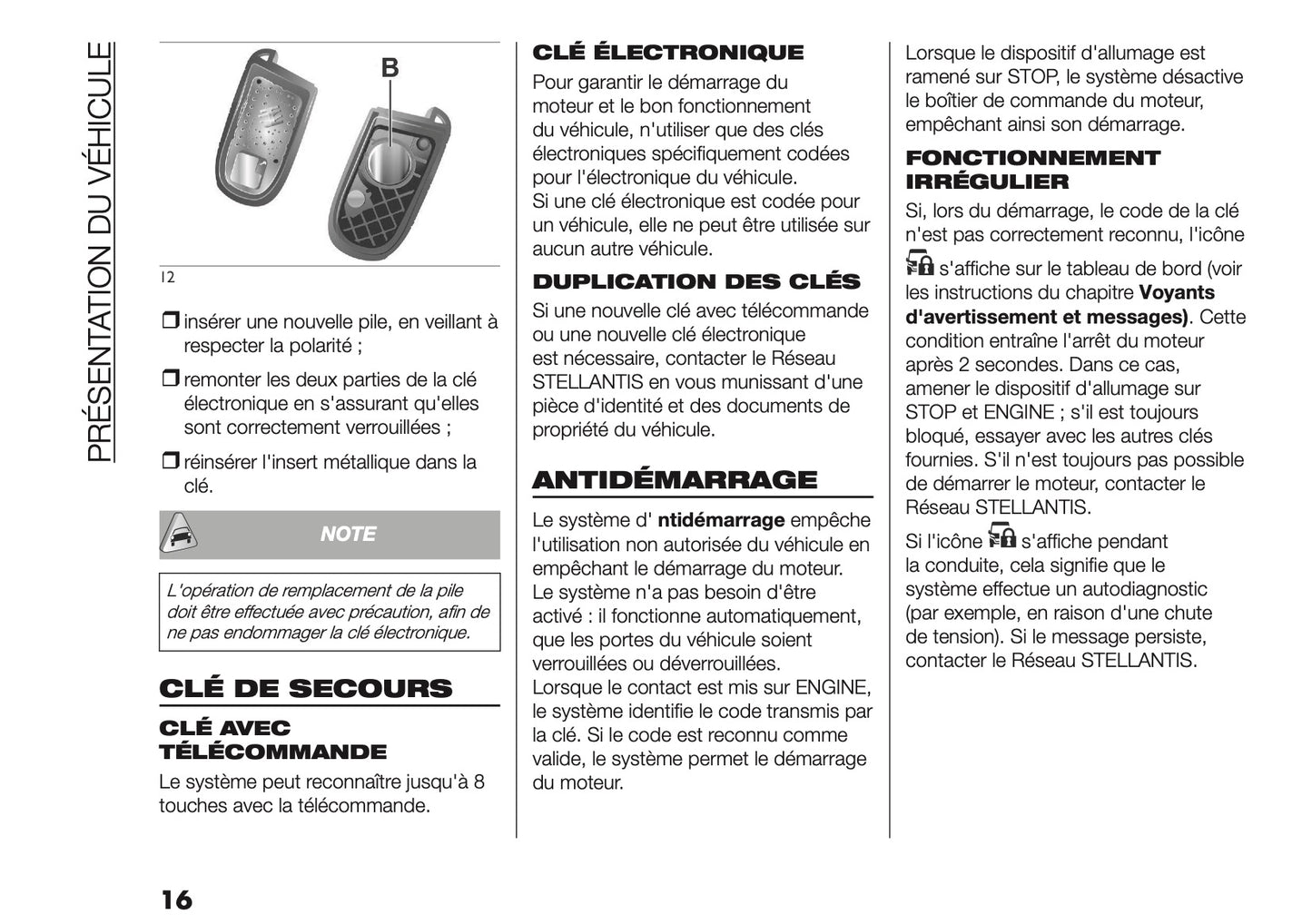 2025-2026 Fiat Ducato Manuel du propriétaire | Français