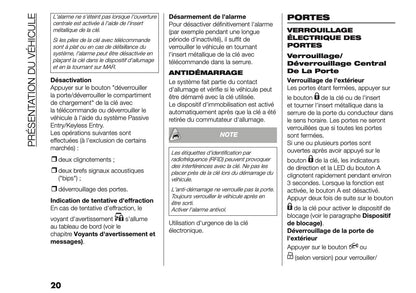 2025-2026 Fiat Ducato Manuel du propriétaire | Français