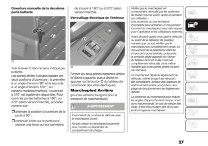 2025-2026 Fiat Ducato Manuel du propriétaire | Français
