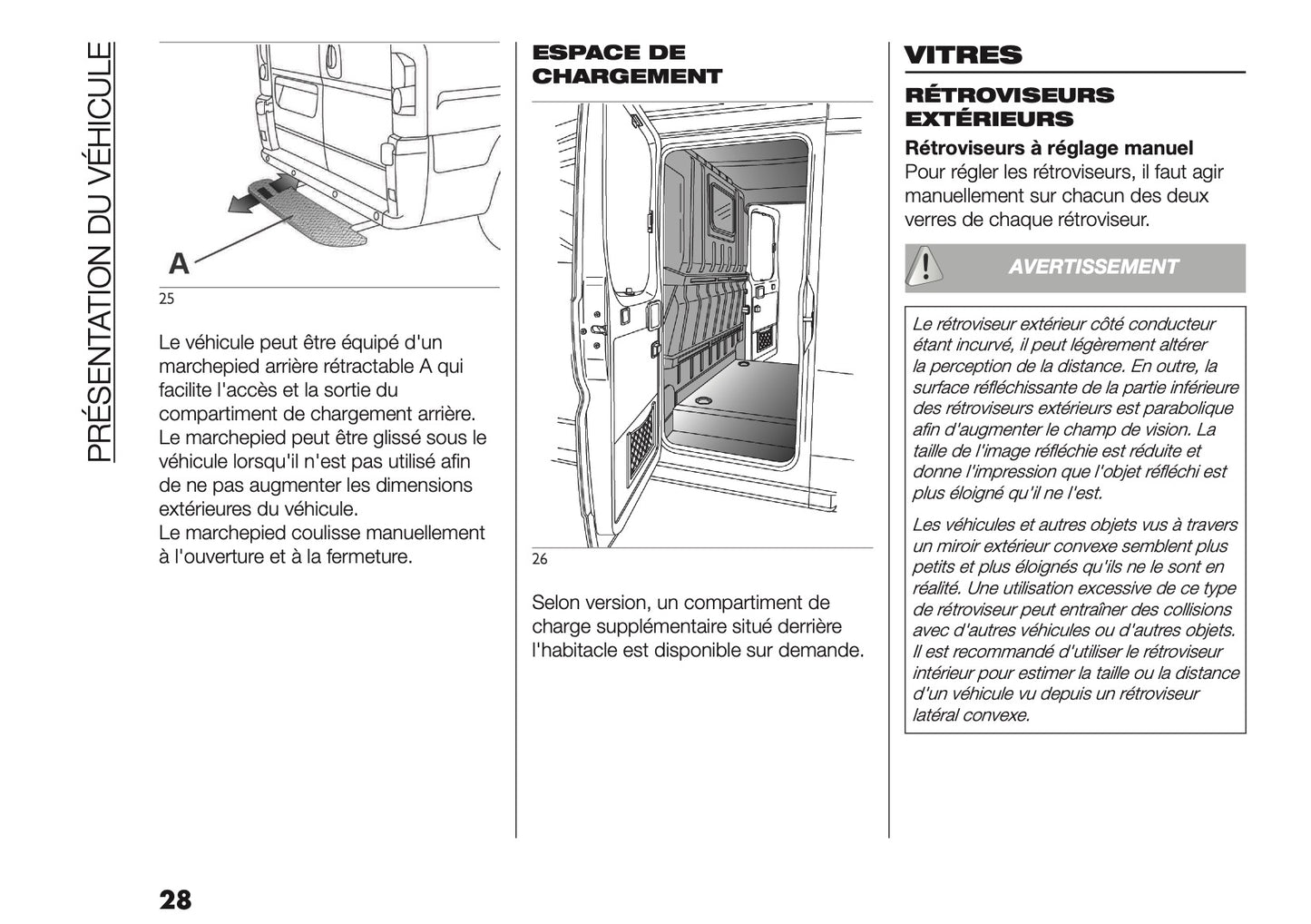 2025-2026 Fiat Ducato Manuel du propriétaire | Français