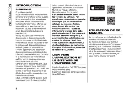 2025-2026 Fiat Ducato Manuel du propriétaire | Français