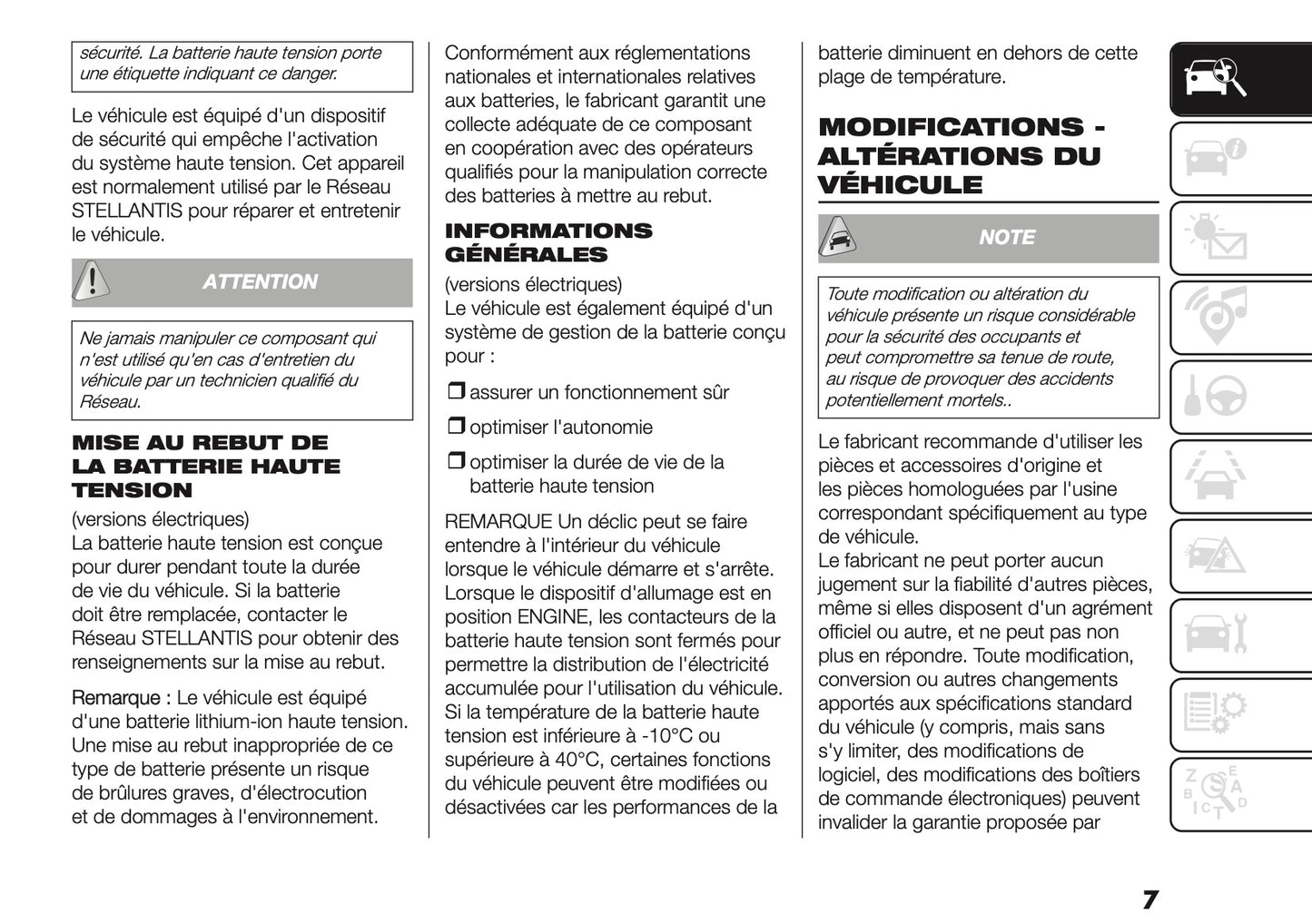 2025-2026 Fiat Ducato Manuel du propriétaire | Français