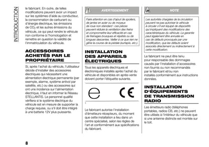 2025-2026 Fiat Ducato Manuel du propriétaire | Français