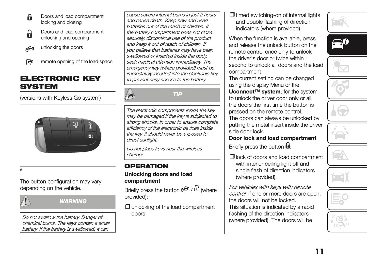 2025-2026 Fiat Ducato Owner's Manual | English
