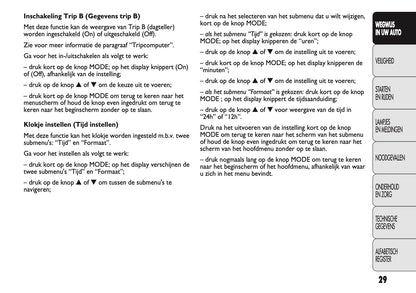 2010-2011 Fiat Ducato Gebruikershandleiding | Nederlands