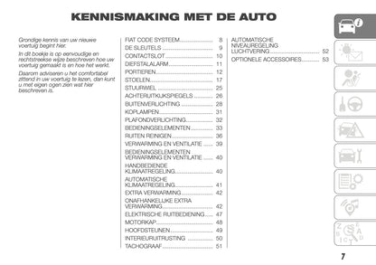 2018 Fiat Ducato Camper Gebruikershandleiding | Nederlands