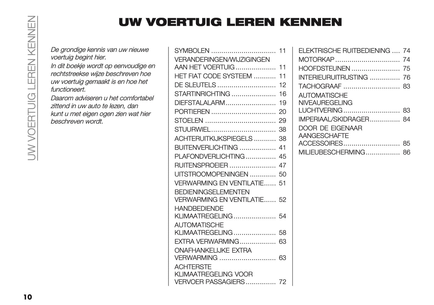 2021-2025 Fiat Ducato Camper Gebruikershandleiding | Nederlands