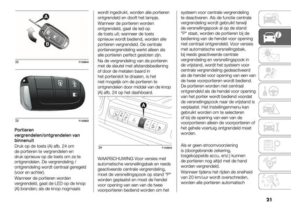 2021-2025 Fiat Ducato Camper Gebruikershandleiding | Nederlands