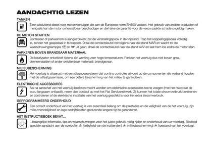 2022 Fiat Ducato Owner's Manual | Dutch