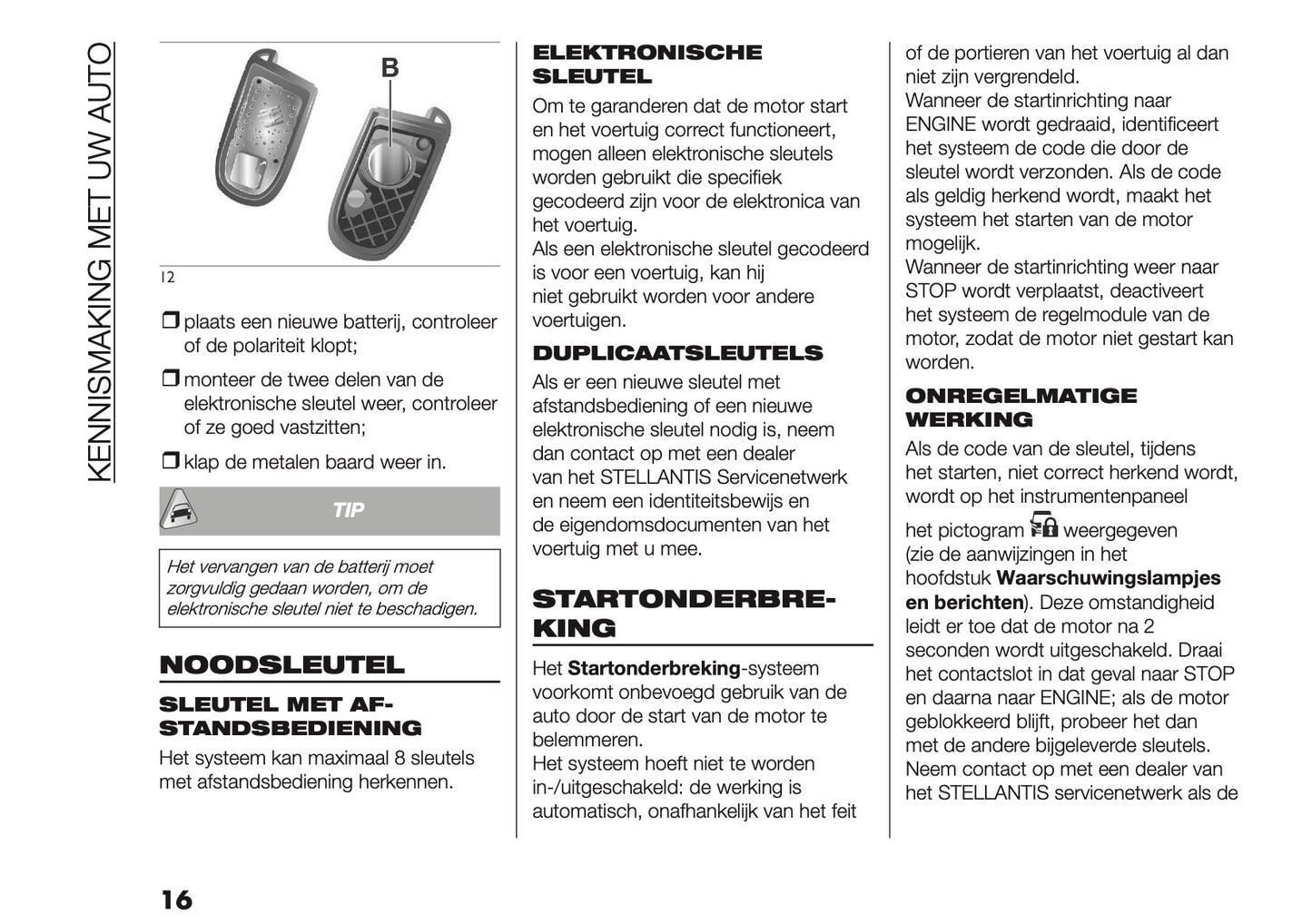 2025-2026 Fiat Ducato Owner's Manual | Dutch