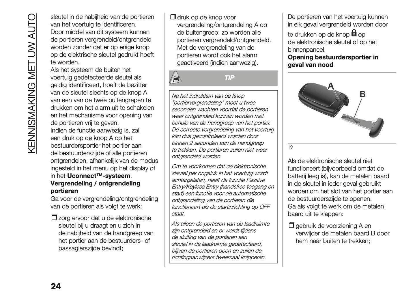 2025-2026 Fiat Ducato Owner's Manual | Dutch