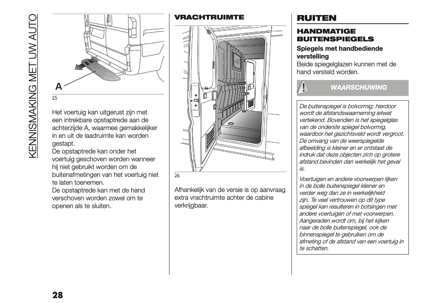 2025-2026 Fiat Ducato Owner's Manual | Dutch