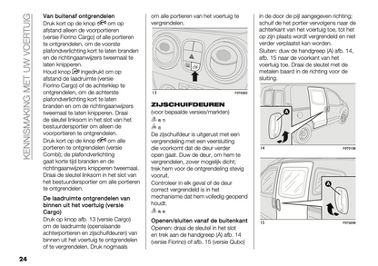 2022-2024 Fiat Fiorino/Qubo Owner's Manual | Dutch