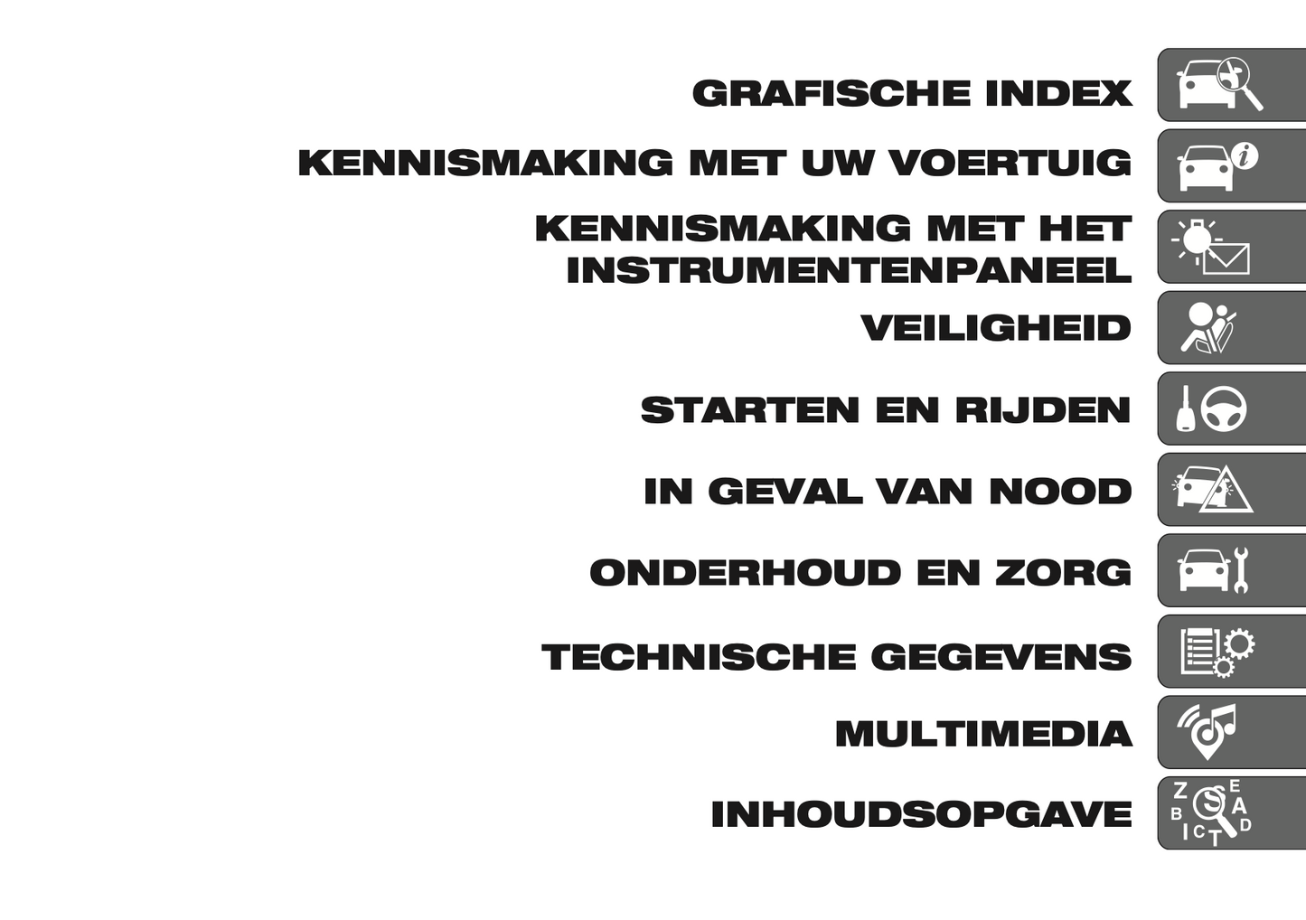 2022-2024 Fiat Fiorino/Qubo Owner's Manual | Dutch