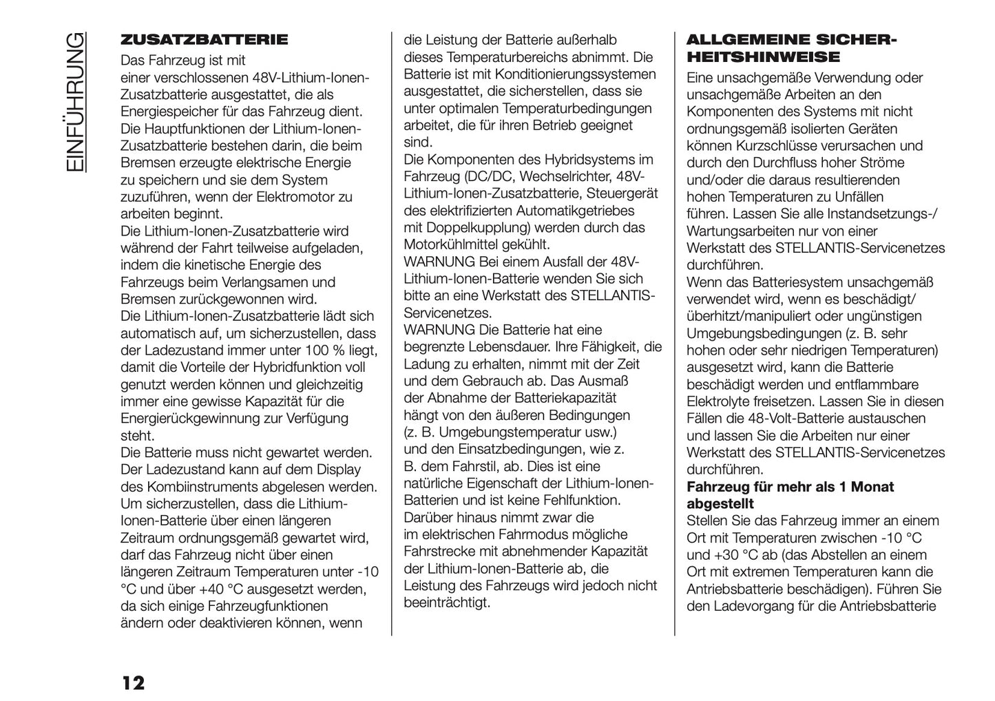 2026 Fiat Grande Panda Owner's Manual | German