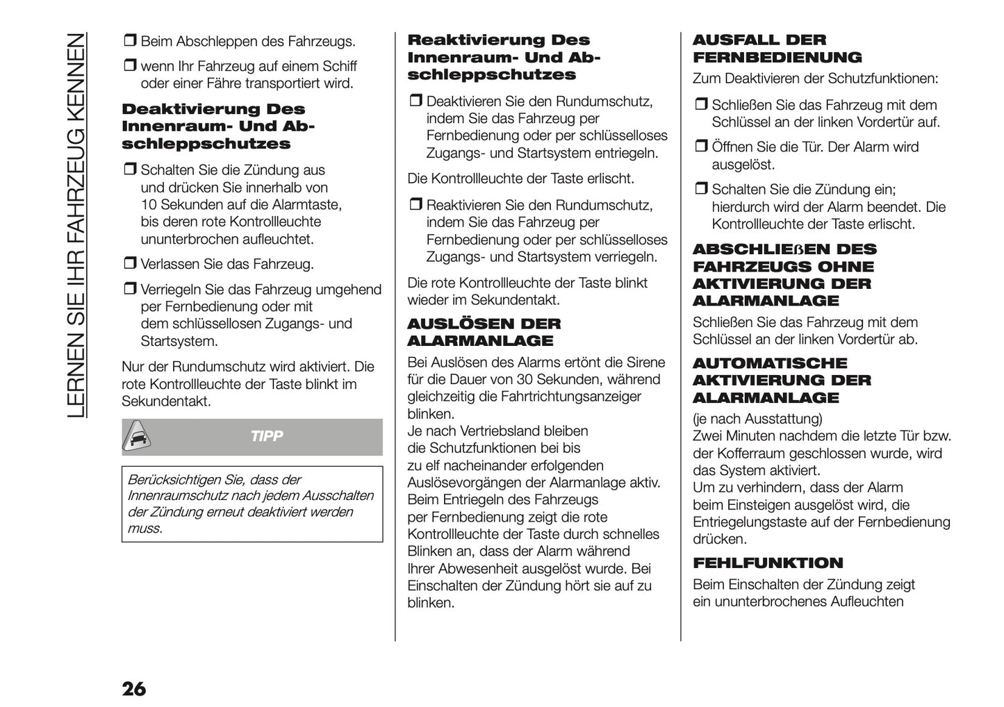2026 Fiat Grande Panda Owner's Manual | German