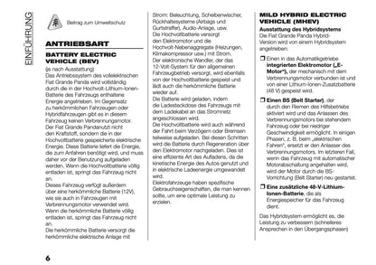 2026 Fiat Grande Panda Owner's Manual | German