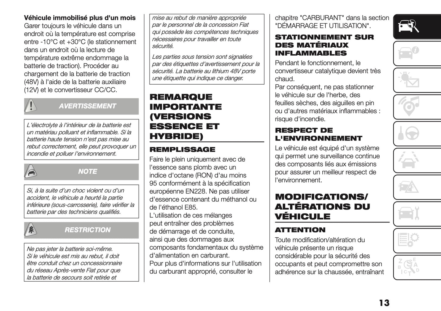 2026 Fiat Grande Panda Manuel du propriétaire | Français