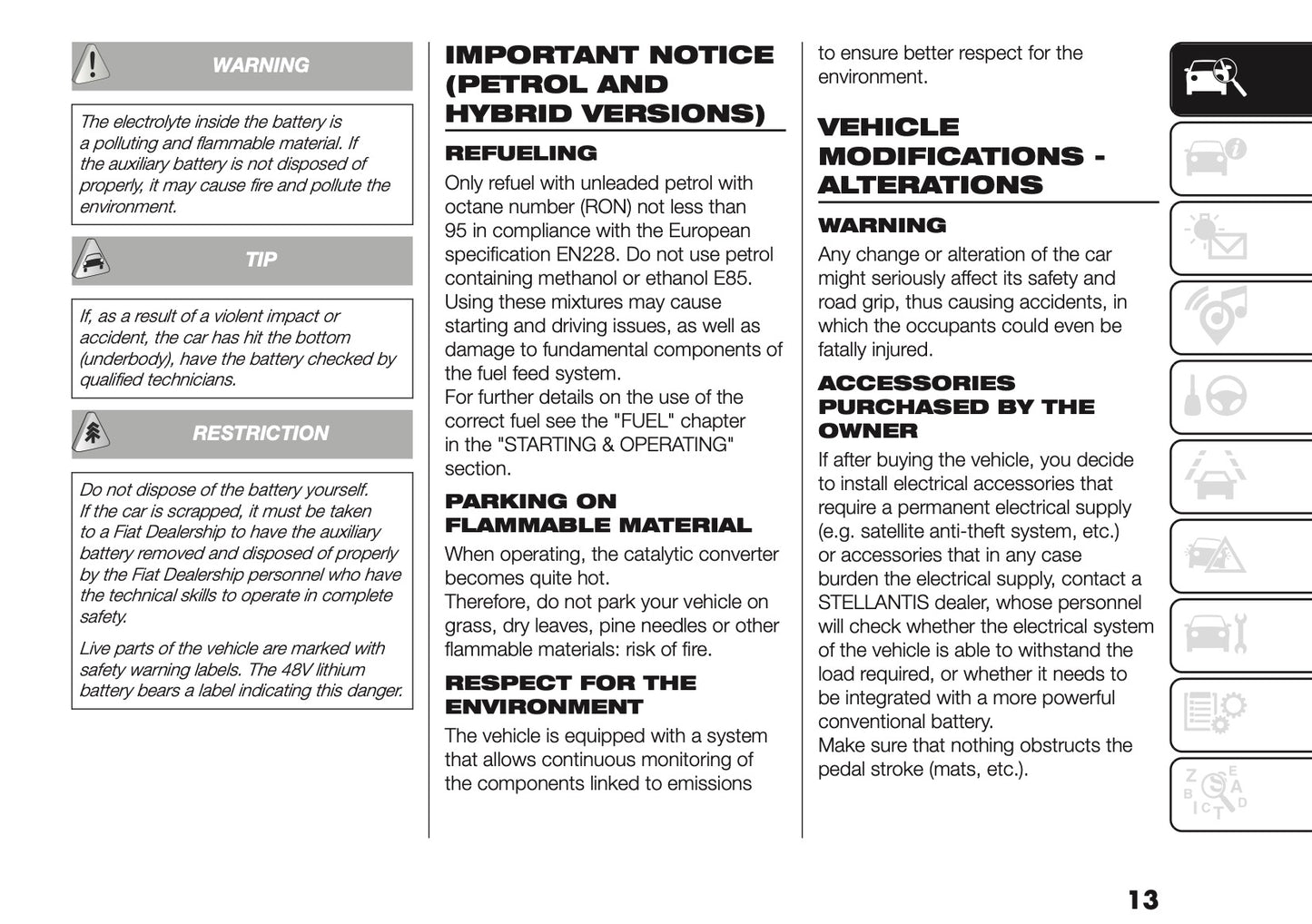 2026 Fiat Grande Panda Owner's Manual | English