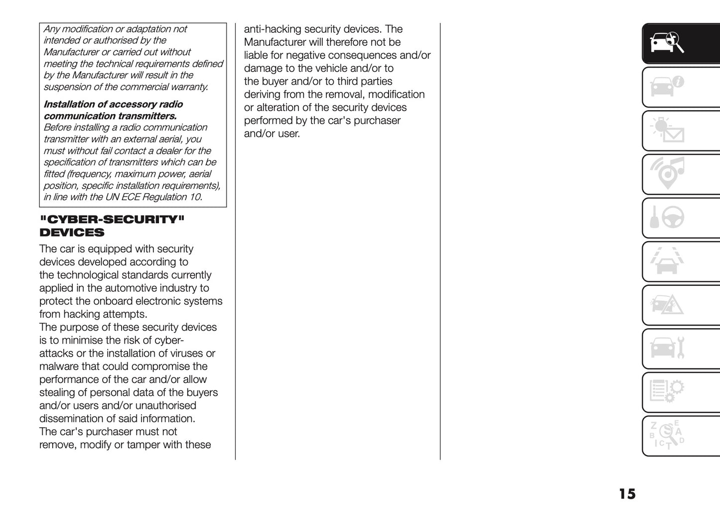 2026 Fiat Grande Panda Owner's Manual | English