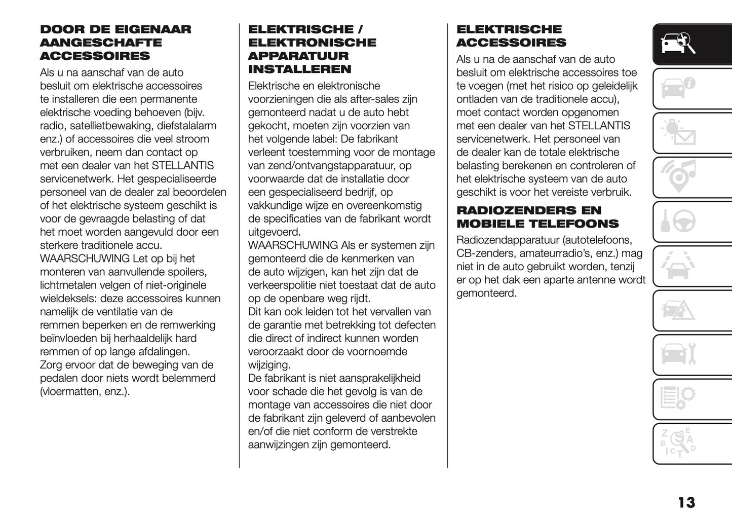 2025 Fiat Grande Panda Gebruikershandleiding | Nederlands