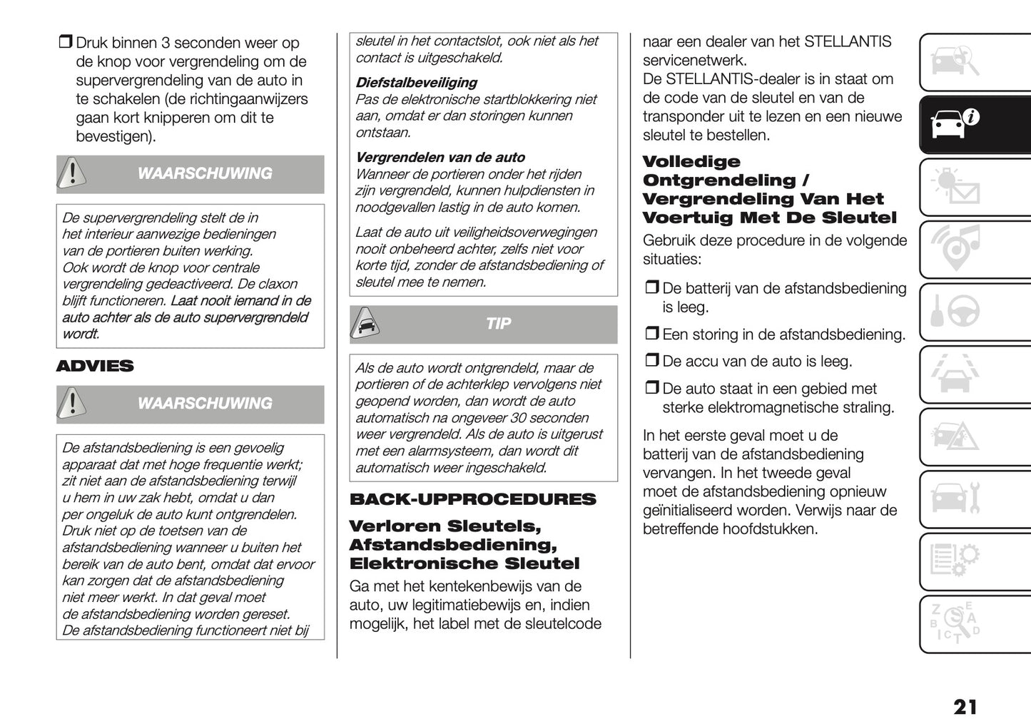 2025 Fiat Grande Panda Gebruikershandleiding | Nederlands