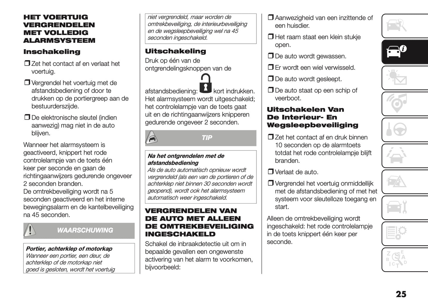 2025 Fiat Grande Panda Gebruikershandleiding | Nederlands